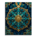 Zestaw Szklana Mandala - Malowanie po Numerach - Cheerful Painting