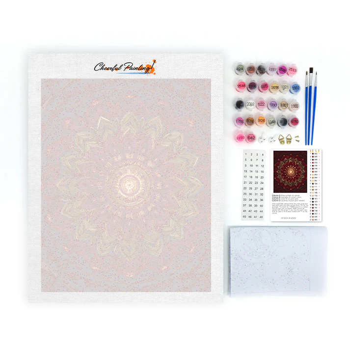 Celestial Mandala - Malowanie po numerach
