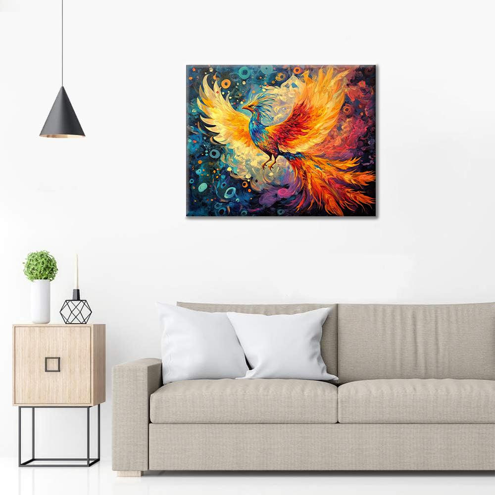 Phoenix Reborn - Malowanie po numerach