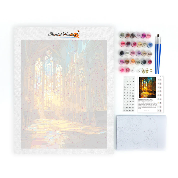 Sacred Colors - Malowanie po numerach