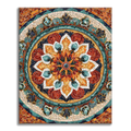 Zestaw Mandala Słońca - Malowanie po Numerach - Cheerful Painting