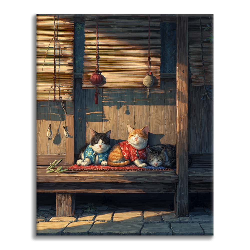 Leniwe popołudnie – malowanie po numerach