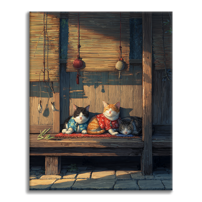 Leniwe popołudnie – malowanie po numerach