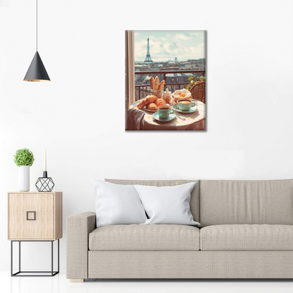 Paryski Brunch – Malowanie po numerach