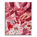 Zestaw Różowa impreza pokerowa – malowanie po numerach - Cheerful Painting