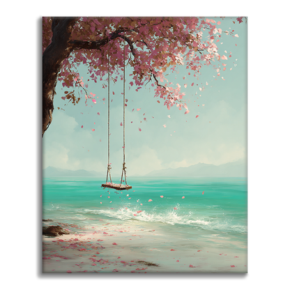Sakura Swing – Malowanie po numerach
