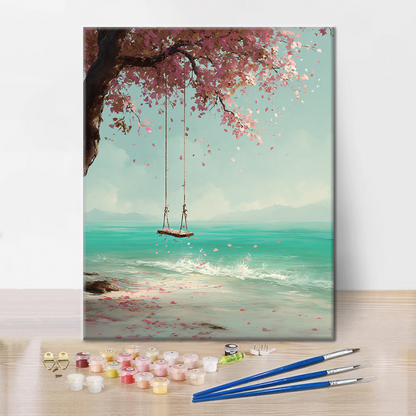 Sakura Swing – Malowanie po numerach