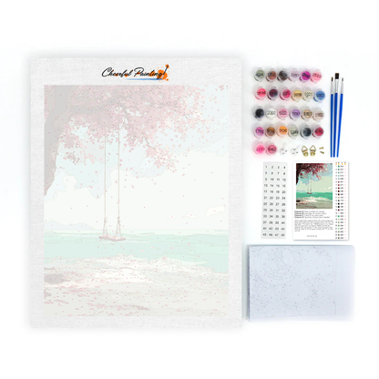 Sakura Swing – Malowanie po numerach