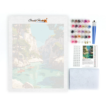 Calanques of Cassis – malowanie po numerach