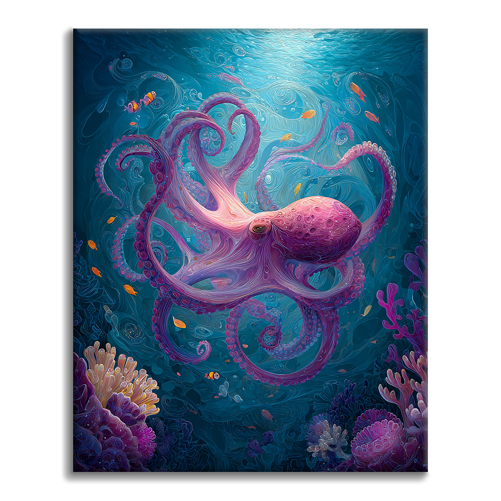 Czarodziejka Morza – Malowanie po Numerach