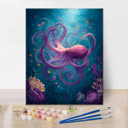 Czarodziejka Morza – Malowanie po Numerach