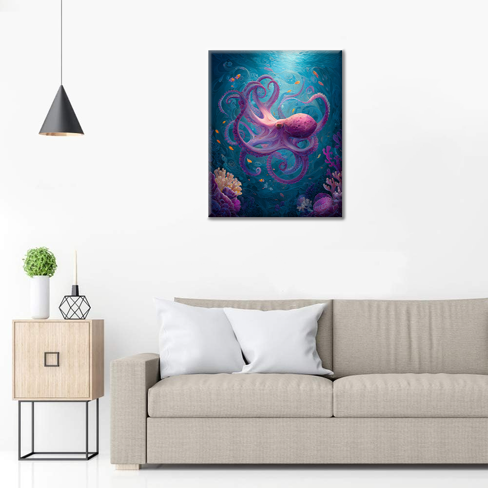 Czarodziejka Morza – Malowanie po Numerach