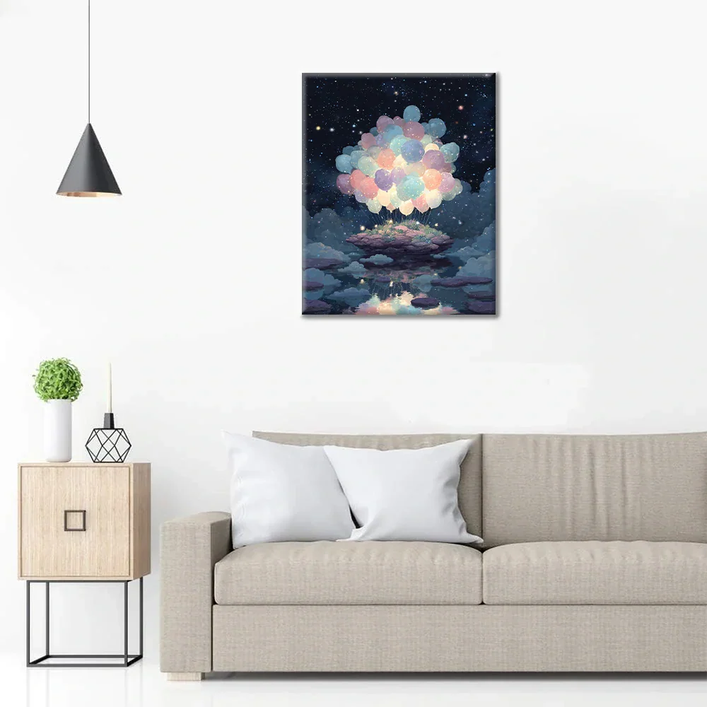 Wyspa Balonów – Malowanie po Numerach