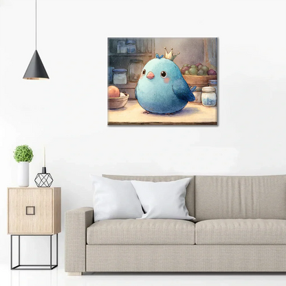 Blueberry Bird – Malowanie po numerach