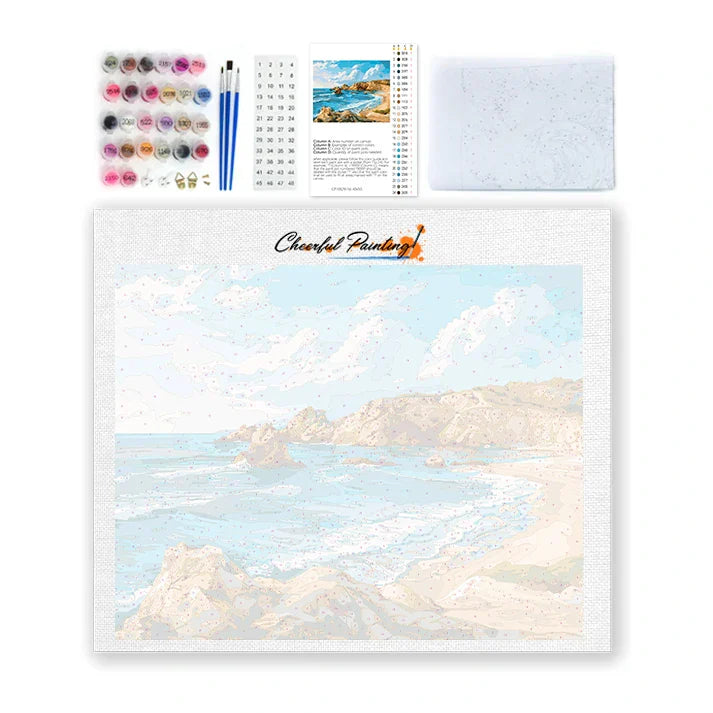 Coastal Rocks – Malowanie po numerach