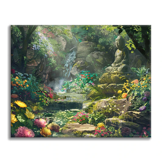 Wiosna w lesie – malowanie po numerach