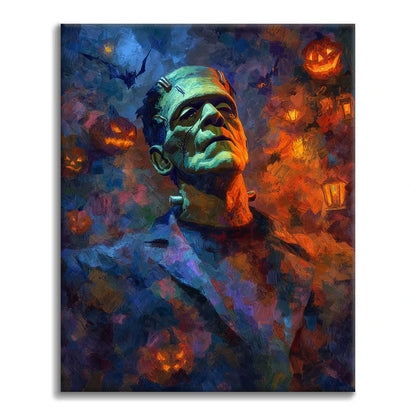 Frankenstein – Malowanie po numerach