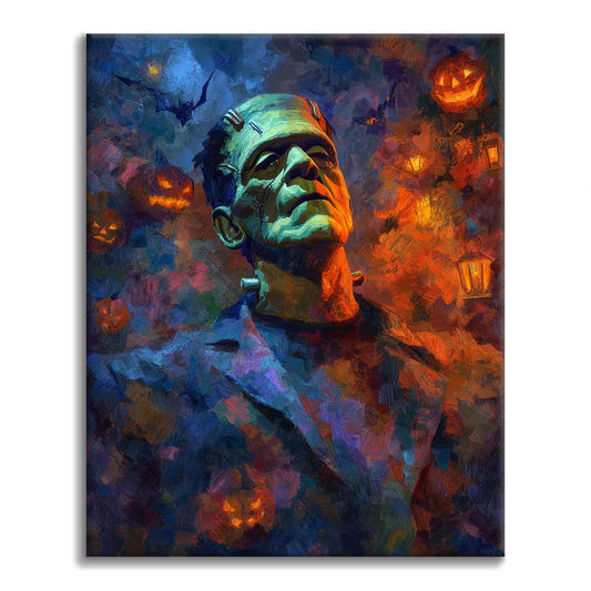 Frankenstein – Malowanie po numerach