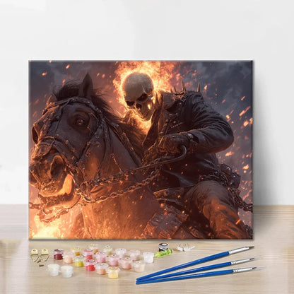 Ghost Knight – Malowanie po numerach