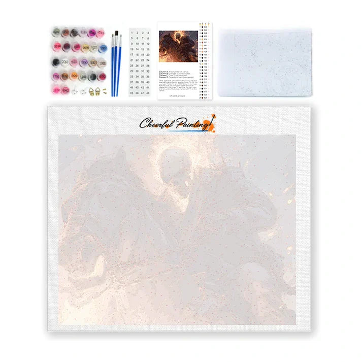 Ghost Knight – Malowanie po numerach