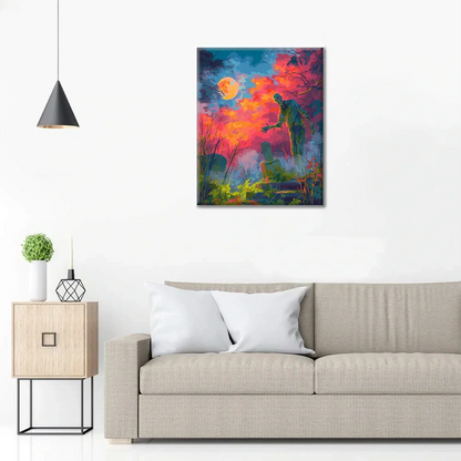 Graveyard Zombie – Malowanie po numerach