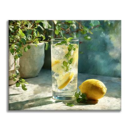 Zestaw Lemoniada – Malowanie po numerach - Cheerful Painting