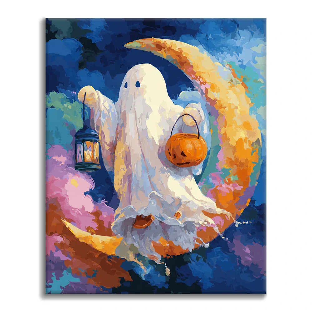 Mały Duch – Malowanie po numerach