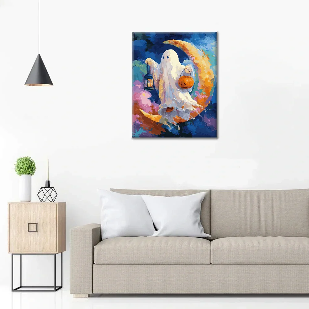 Mały Duch – Malowanie po numerach