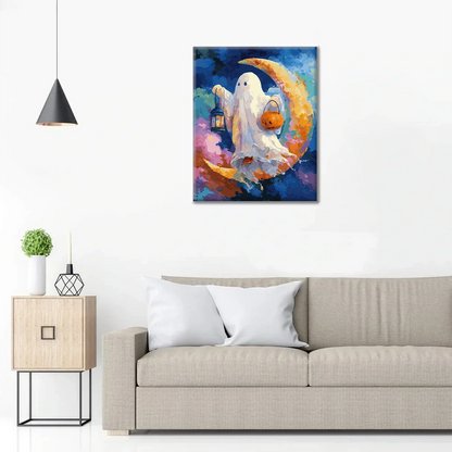 Mały Duch – Malowanie po numerach