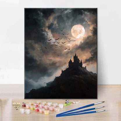 Cichy Zamek – Malowanie po Numerach