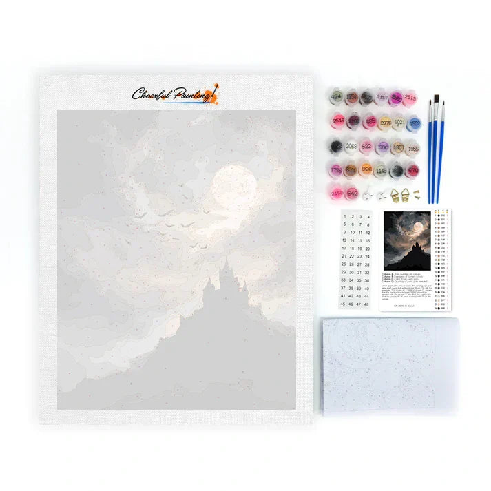 Cichy Zamek – Malowanie po Numerach