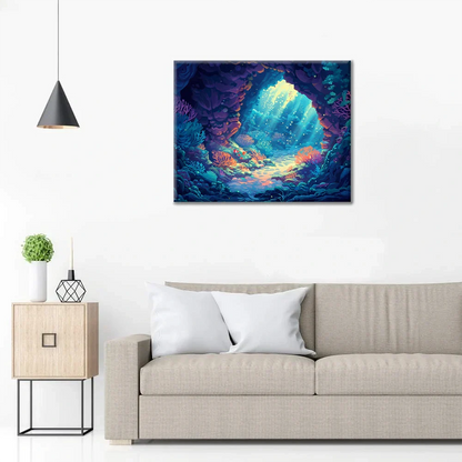 Podwodny raj – malowanie po numerach