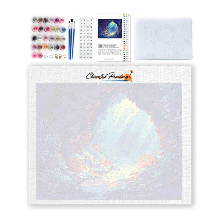 Podwodny raj – malowanie po numerach