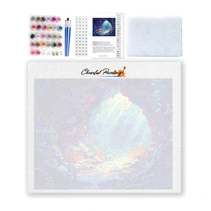 Podwodny raj – malowanie po numerach