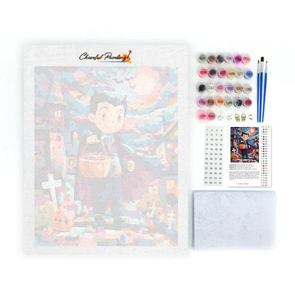 Dziecko wampira – malowanie po numerach