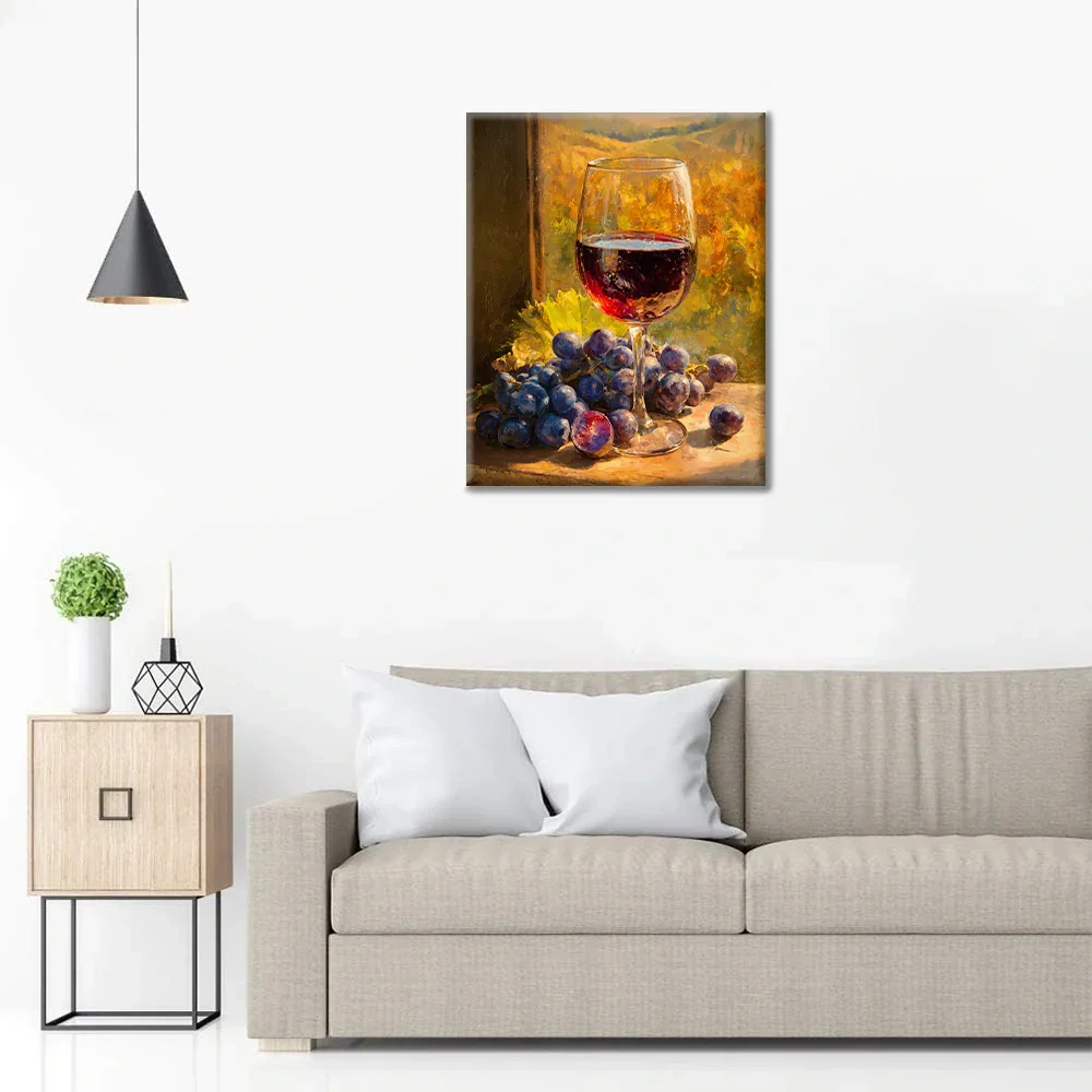 Wino – Malowanie po numerach