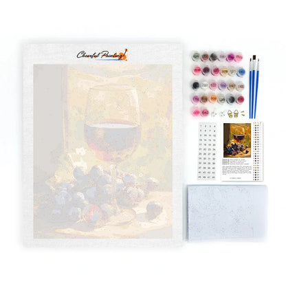 Wino – Malowanie po numerach