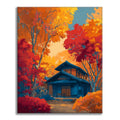 Zestaw Jesienna Harmonia – Malowanie po numerach - Cheerful Painting