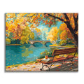 Zestaw Jesienny Park – Malowanie po numerach - Cheerful Painting