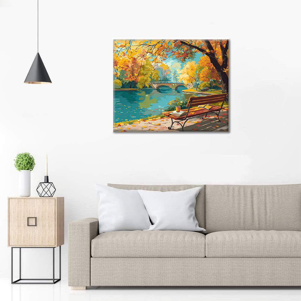 Jesienny Park – Malowanie po numerach