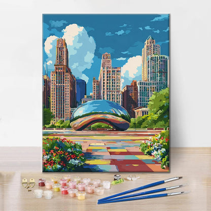 Chicago – Malowanie po numerach