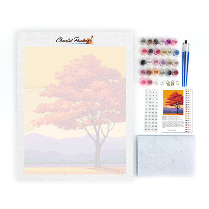 Płomień Jesieni – Malowanie po numerach