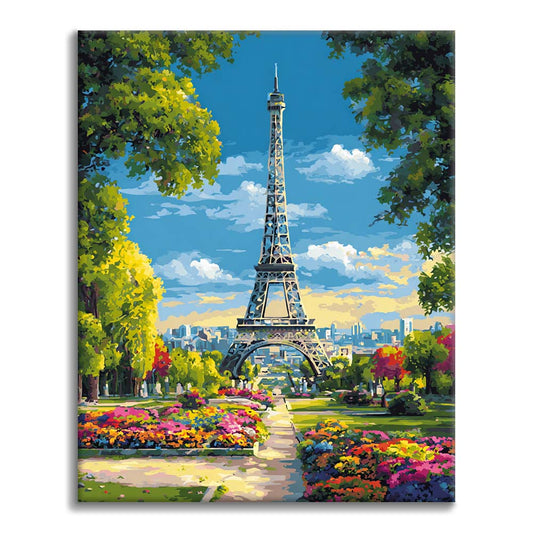 Paryż – Malowanie po numerach