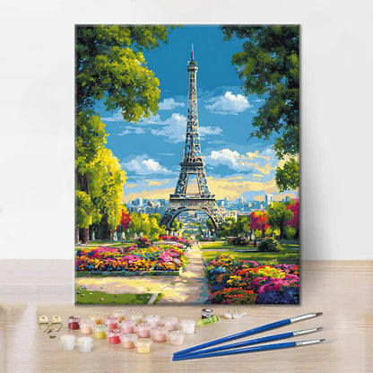 Paryż – Malowanie po numerach