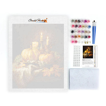 Kolacja z dyni – malowanie po numerach