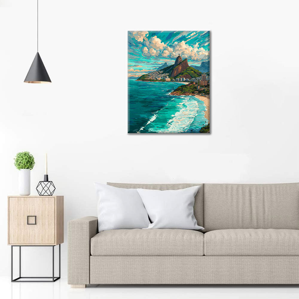 Rio de Janeiro – Malowanie po numerach