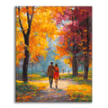 Zestaw Romantyczny jesienny dzień – malowanie po numerach - Cheerful Painting