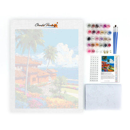 Zamek Shurijo – malowanie po numerach