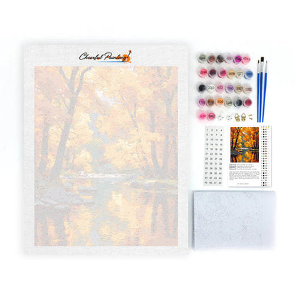 Szepty jesieni – malowanie po numerach