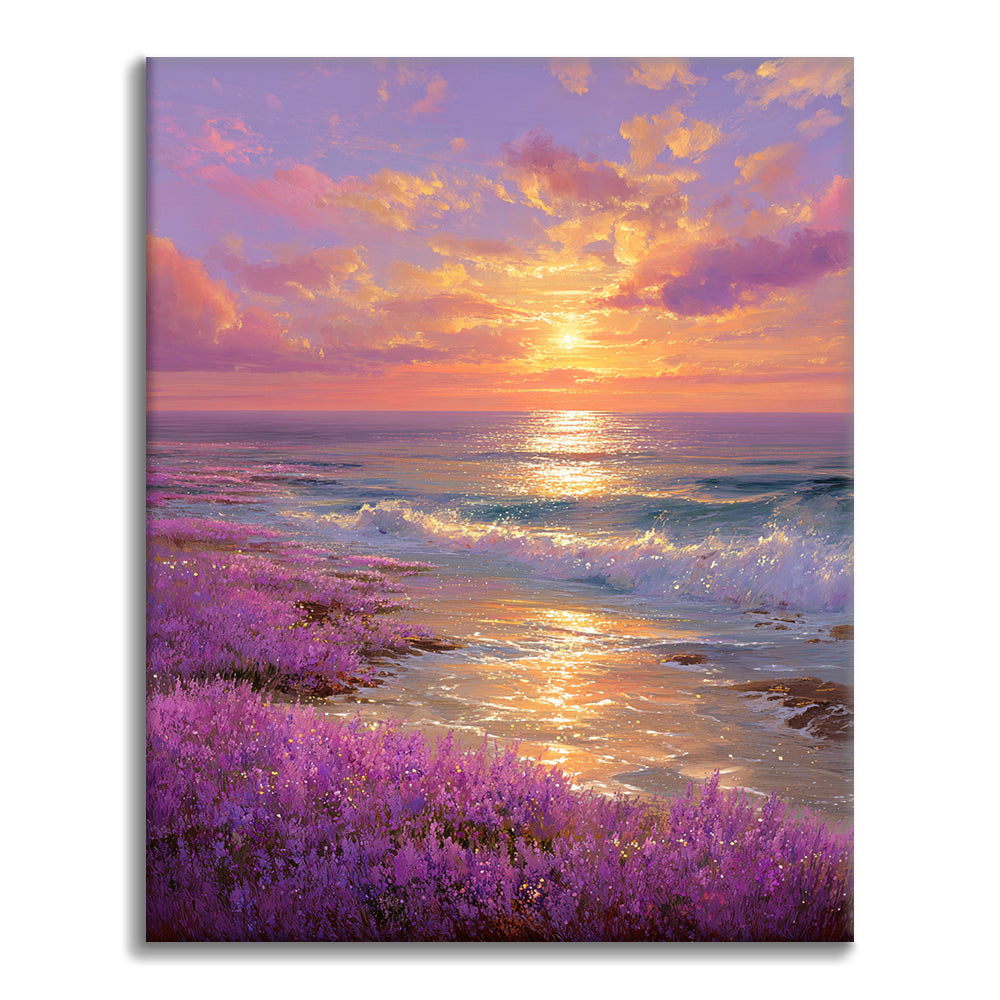 Kwitnący Horyzont – Malowanie po numerach